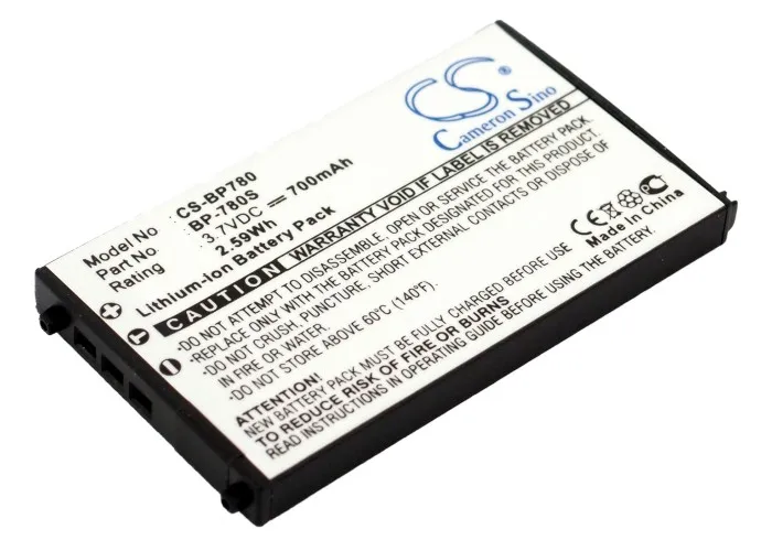 CS 700mAh baterie pro Kyocera CONTAX SL300RT, Finecam SL300R, Finecam SL400R BP-780S