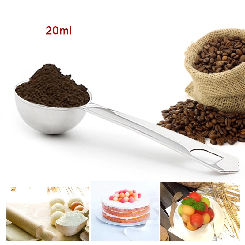 Kovové Nerezové oceli Kávu odměrka 20 ml Meloun Kopeček zmrzliny, Lopatka Inteligentní Věci pro Kuchyňské Doplňky