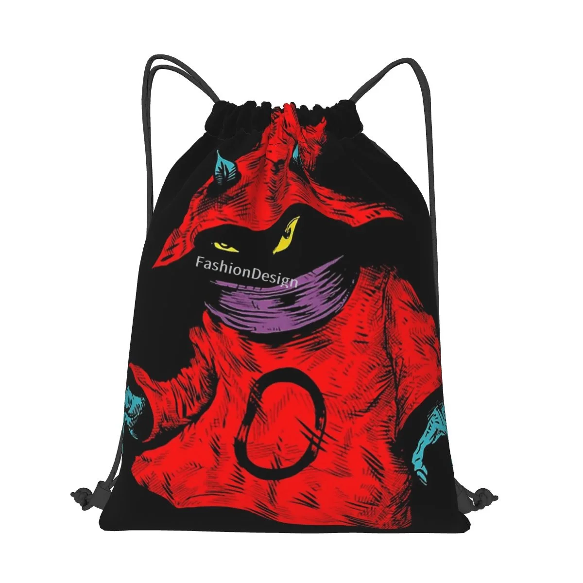 Orko3 On-Muž, a páni Vesmíru Kawaii Šňůrky Tašky Nakupování Boty Oblečení Skladování Multi-funkční Přenosný Vak